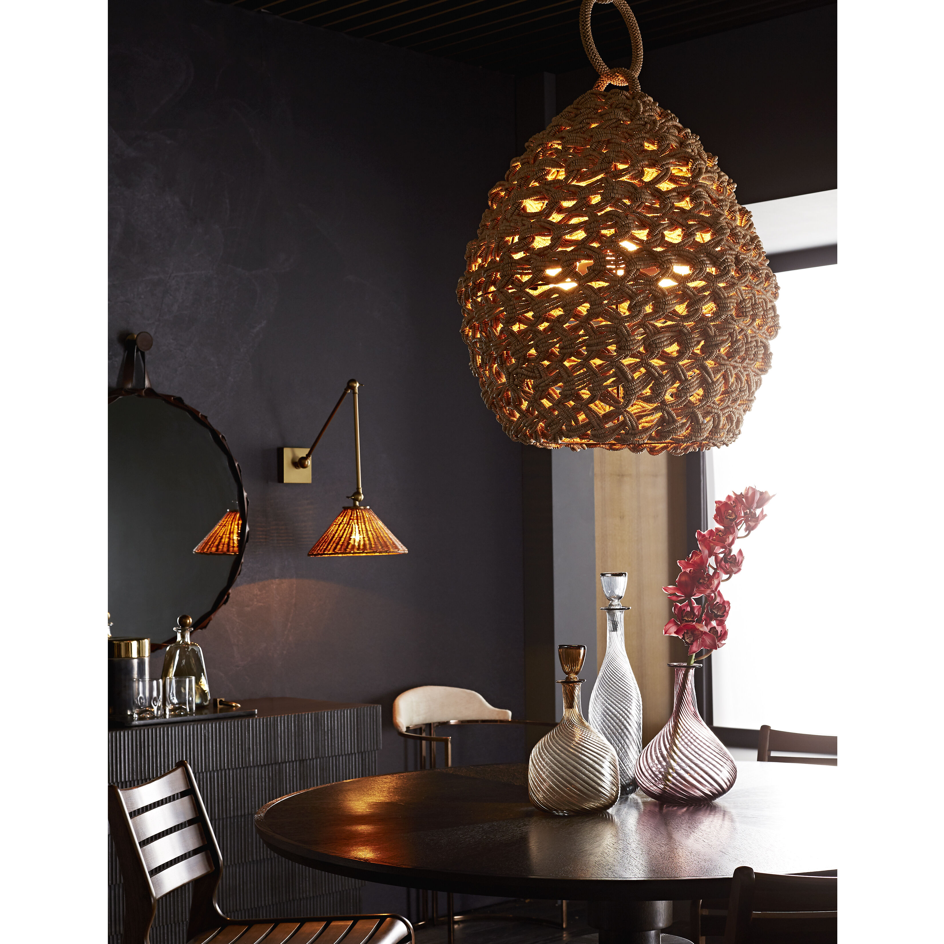 Arteriors padma sconce top